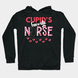 Nurse Valentine's Day "Cupid's Favorite Nurse" Hoodie